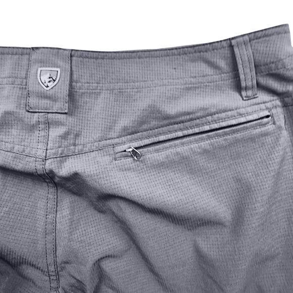 KUHL Mens 36 Upriser Shorts Gray 5180 Quick Dry Performance Hiking Outdoor - Picture 4 of 7